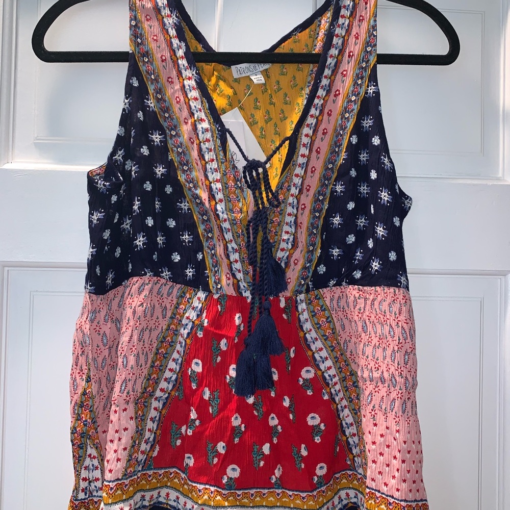 Printed tank top
